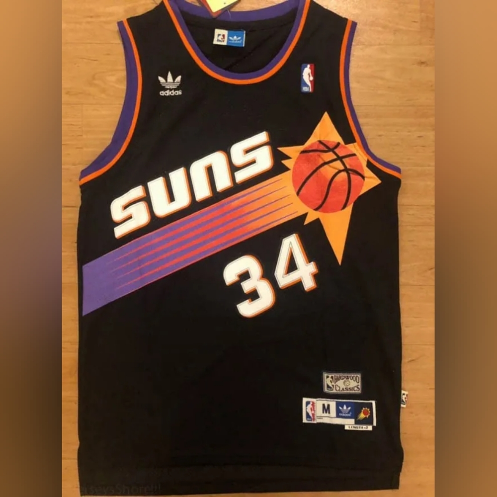 New w/ Tags Phoenix Suns Charles Barkley Throwback Jersey Multiple Sizes - Picture 1 of 4